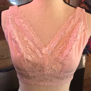 Chantelle lace wireless bra
